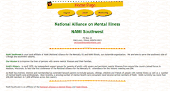 Desktop Screenshot of namisw.nami.org
