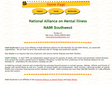 Tablet Screenshot of namisw.nami.org