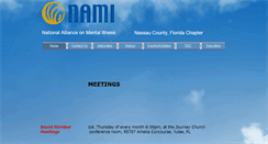 Desktop Screenshot of nassau.nami.org