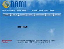 Tablet Screenshot of nassau.nami.org